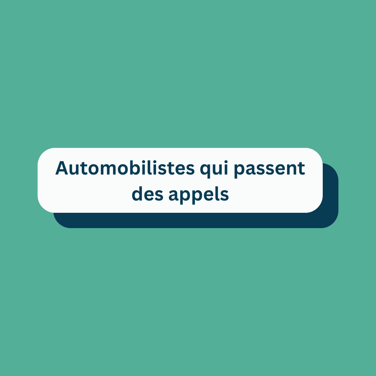 Automobilistes qui passent des appels - Baromètre de la distraction