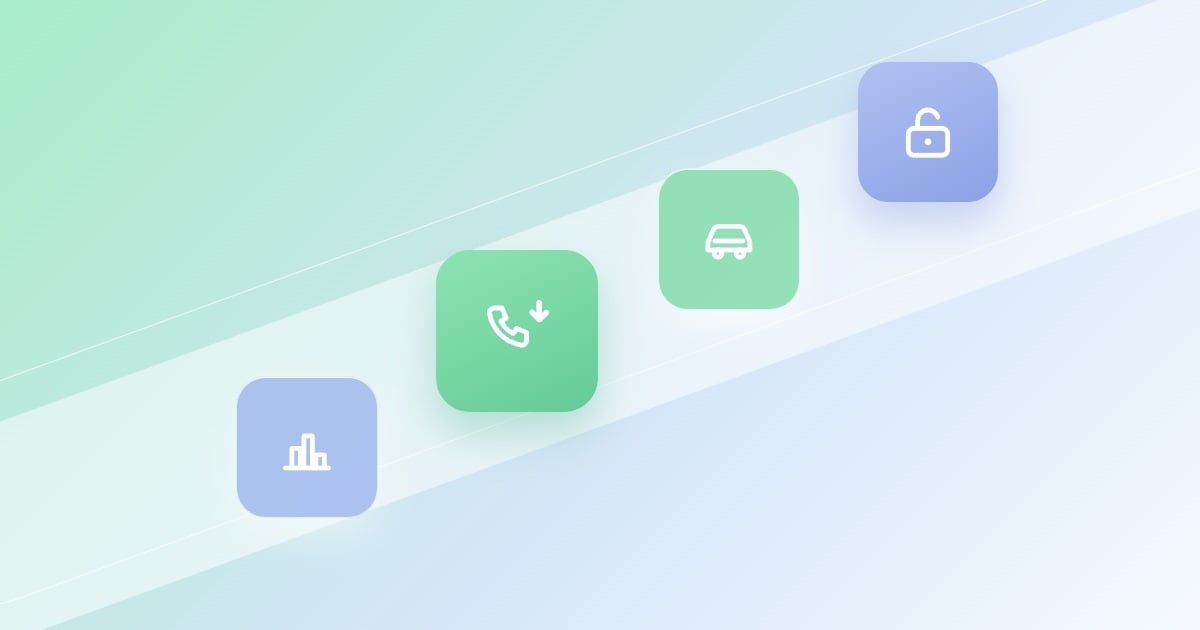 Icons representing phone unlocks, calls, driving, and data trends — illustrating summer 2026 phone distraction habits